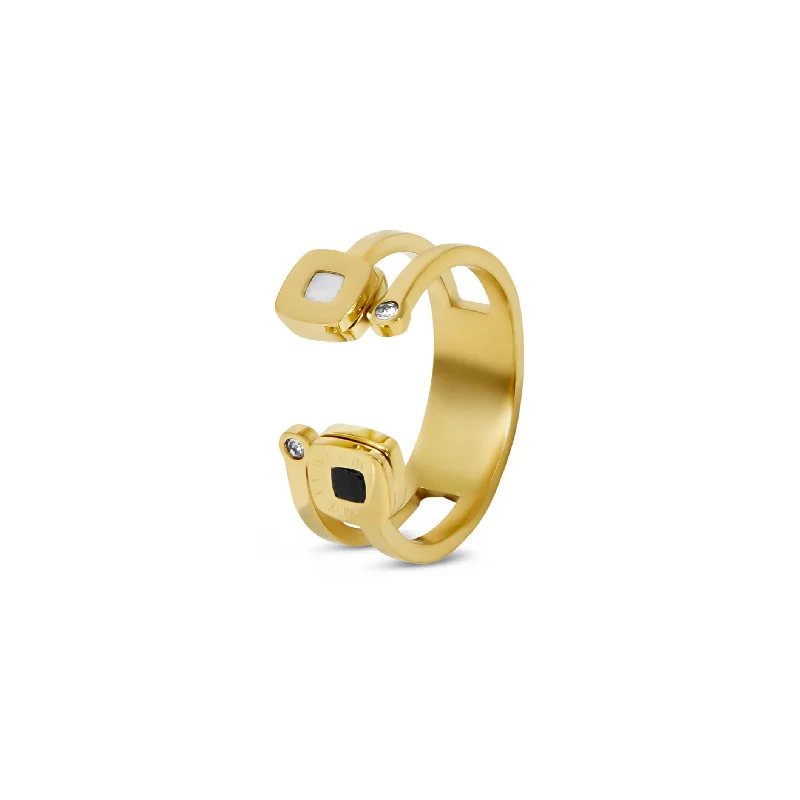 Adjustable Gold Ring-Venice Ring - Gold