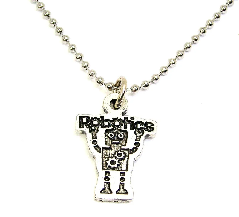 Fashionable Name Necklace-Robotics Catalog Necklace