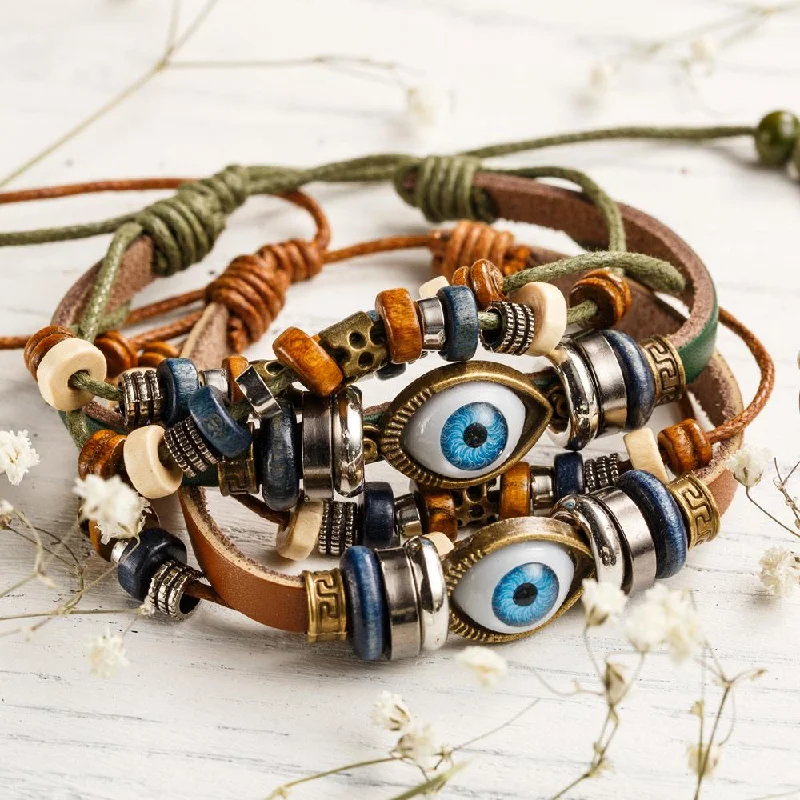 Luxury Cuff Bracelet-Anti-jealousy Evil Eye Bracelet