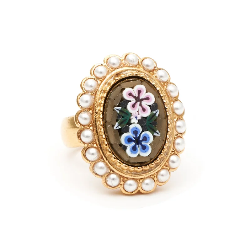 Green Emerald Ring-Lorenza Ring