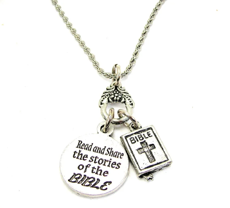 Women’s Elegant Necklace-Bible Storied Catalog Necklace