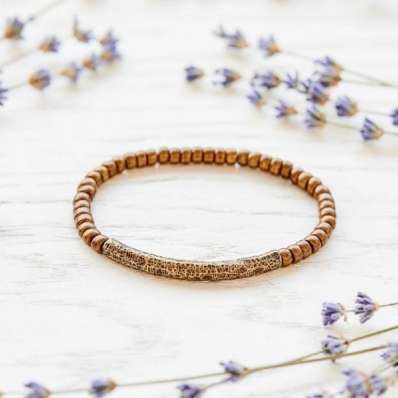 Matching Wedding Bracelets-Minimal Copper Bracelet