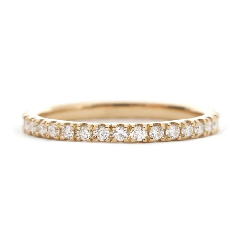 Diamond Ring for Women-Diamond Eternity Band