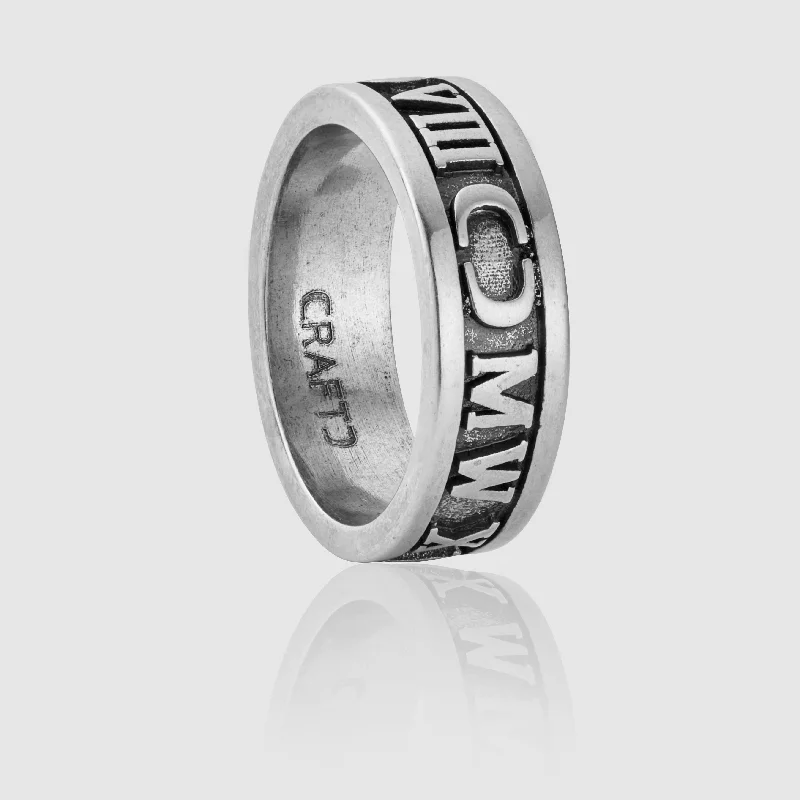 Unique Couples Rings-Inception Ring (Silver)