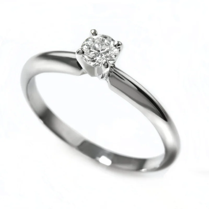 Elegant Diamond Ring-.22 Carat Diamond Solitaire Ring