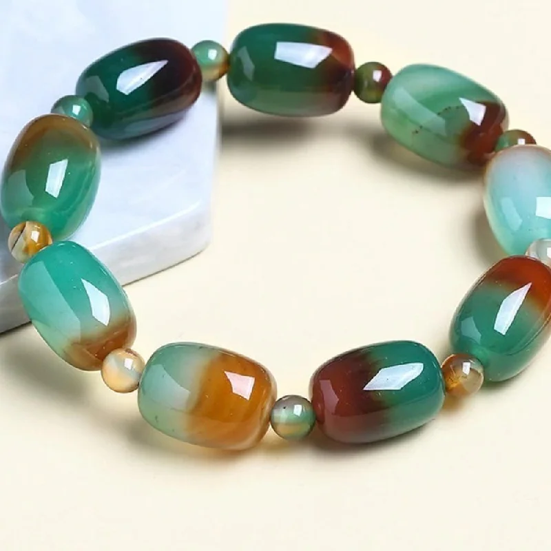 Classic Adjustable Bracelet-Gentle Natural Gemstone Bracelet